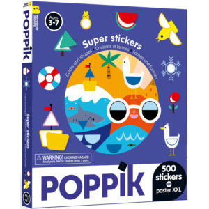 posters stickers couleurs formes enfant