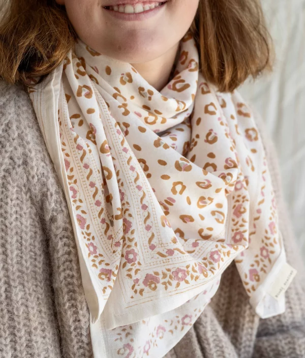 Grand Foulard Bengal Lana – Image 2