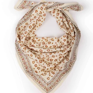 grand foulard leopard femme