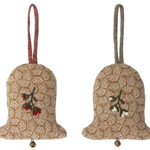 ornement cloche tissu