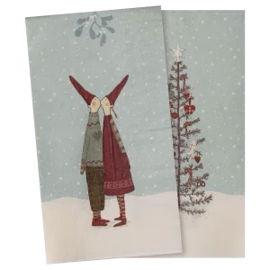 20 serviettes pixy décoration noël