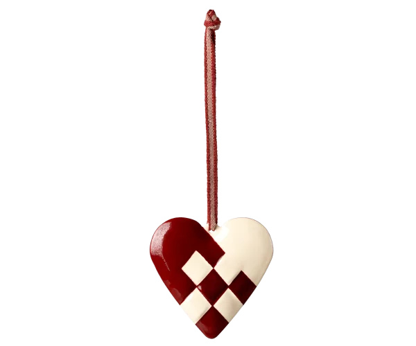 ornement coeur noël