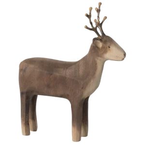 décoration noël renne en bois petit