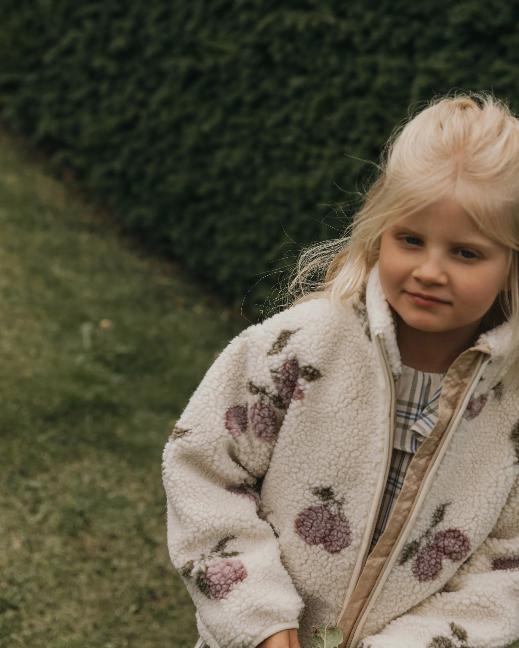 Veste Polaire Prune Beige – Image 2