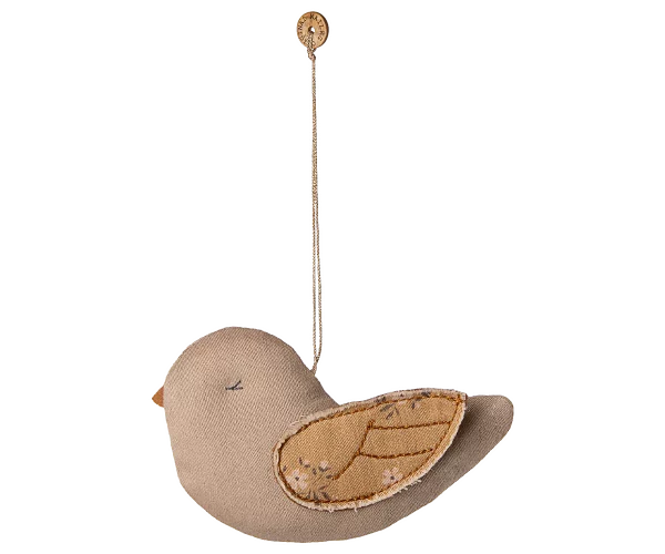 ornement oiseau latte sapin de noël