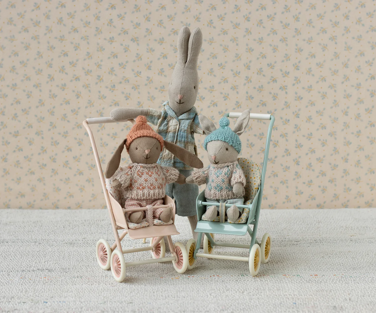 Lapin d'Hiver Micro Tenue Menthe – Image 2