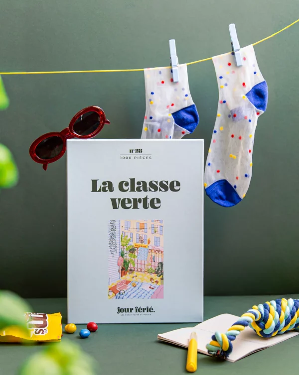 puzzle jour férié 1000 pièces classe verte facile