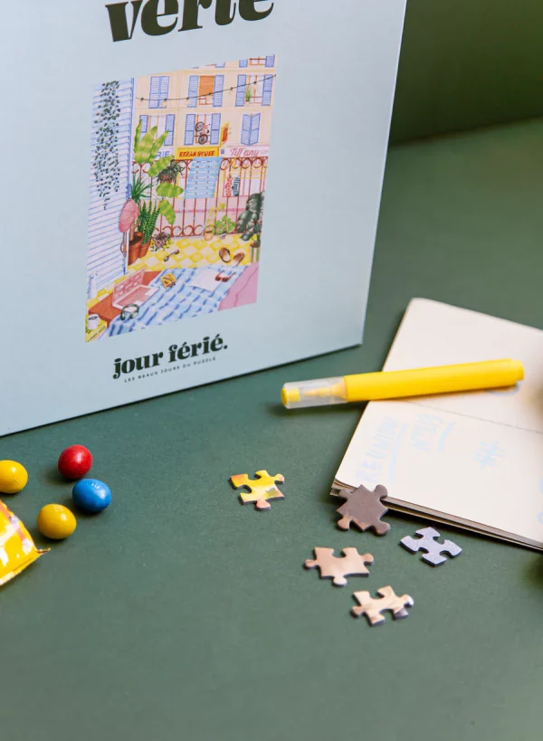 Puzzle La Classe Verte 1000 pièces – Image 3