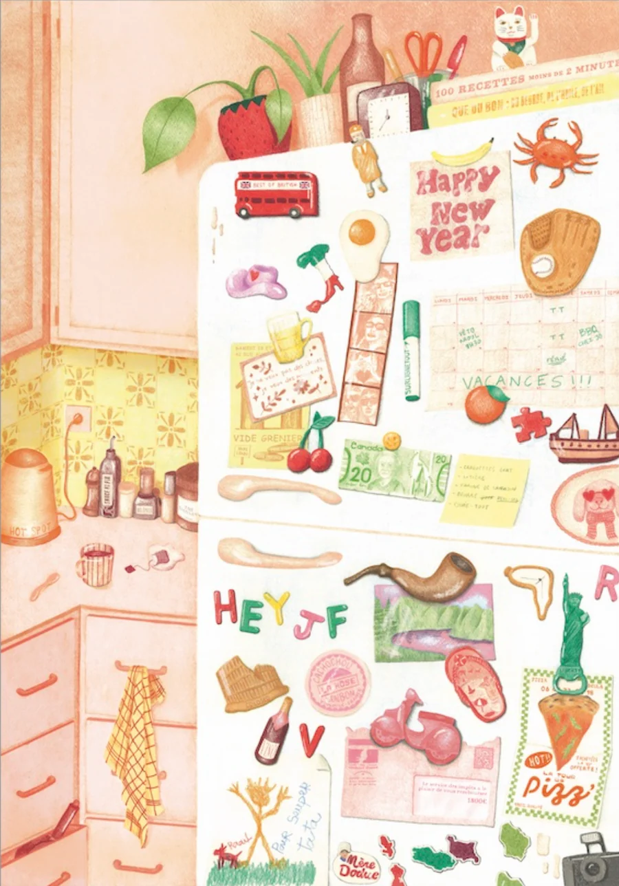 Puzzle La Porte Du Frigo 1000 pièces – Image 3