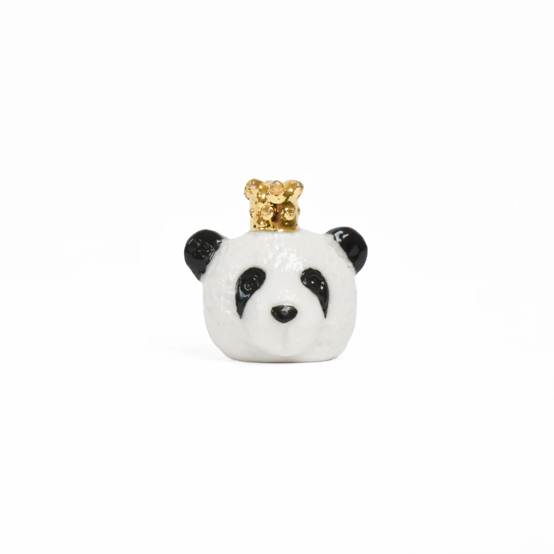 fève en porcelaine panda