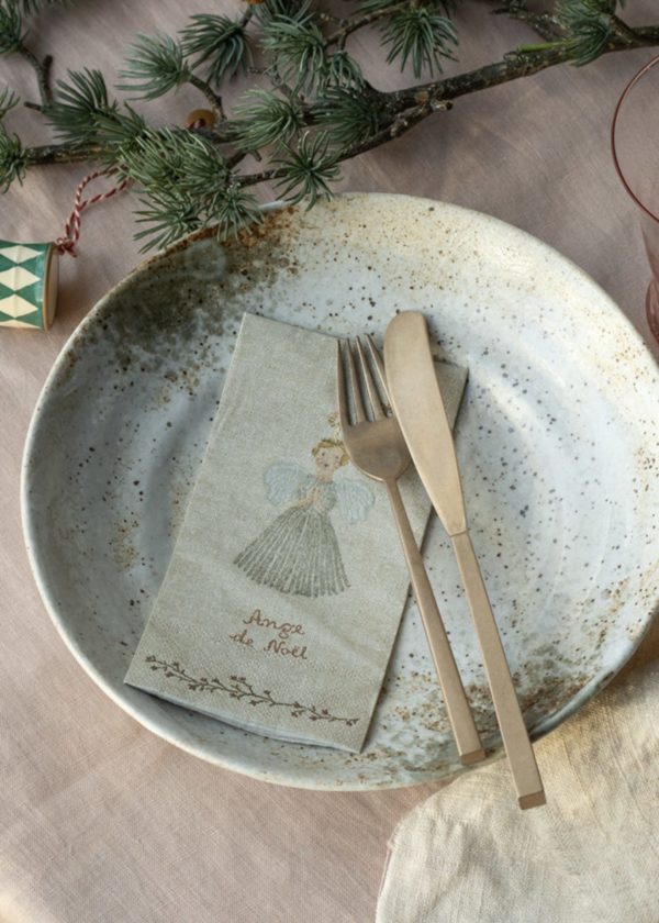 Serviettes de table Ange de Noël Small – Image 2