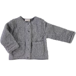 veste Edelweiss laine grise poudre organic