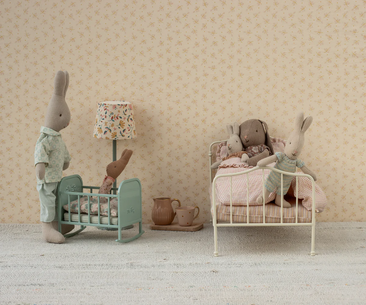 Berceau pour My ou bébé souris Bleu Menthe – Image 2