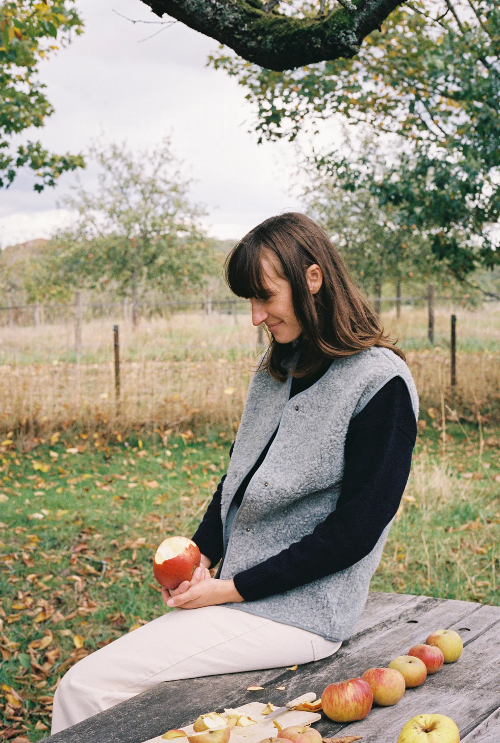 Veste Sans Manches Sheep en laine Gris – Image 2