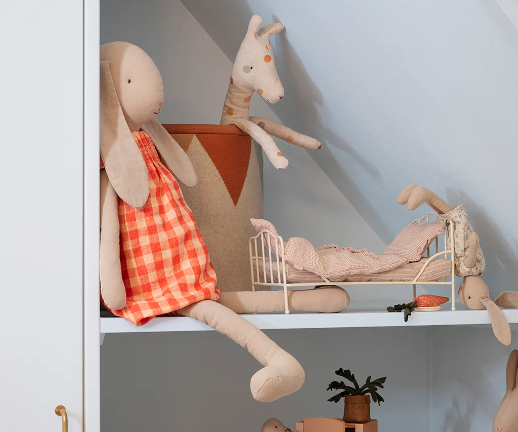 Lapin Bunny Taille 5 en robe vichy – Image 2