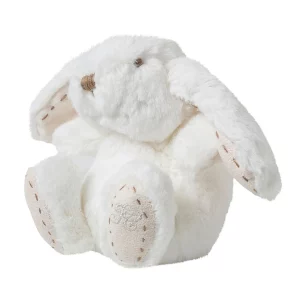 peluche doudou lapin ecru