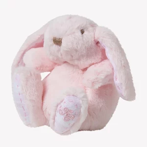 peluche doudou lapin rose