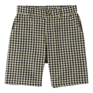 short enfant vichy noir