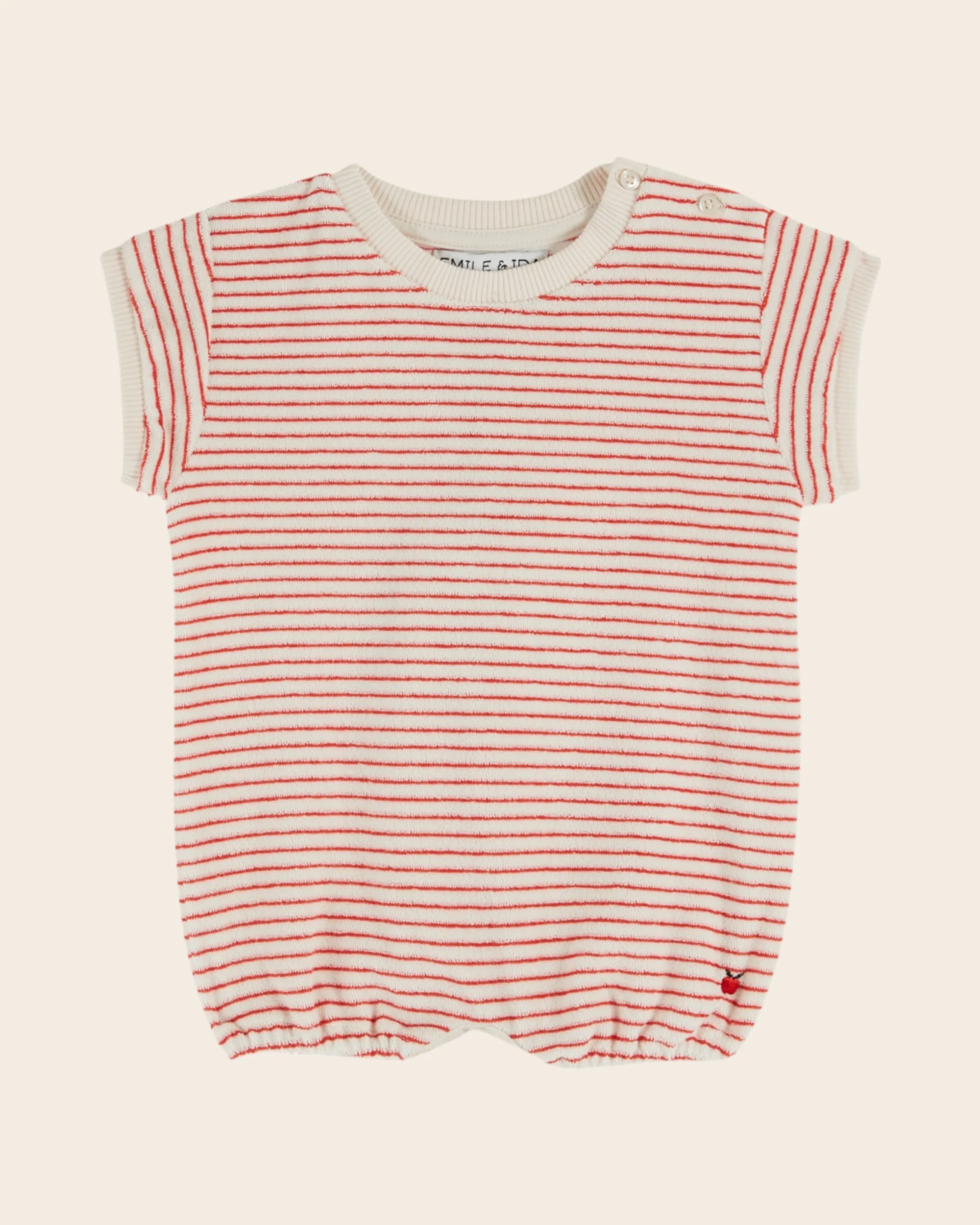 Combibloomer Rayure Coquelicot