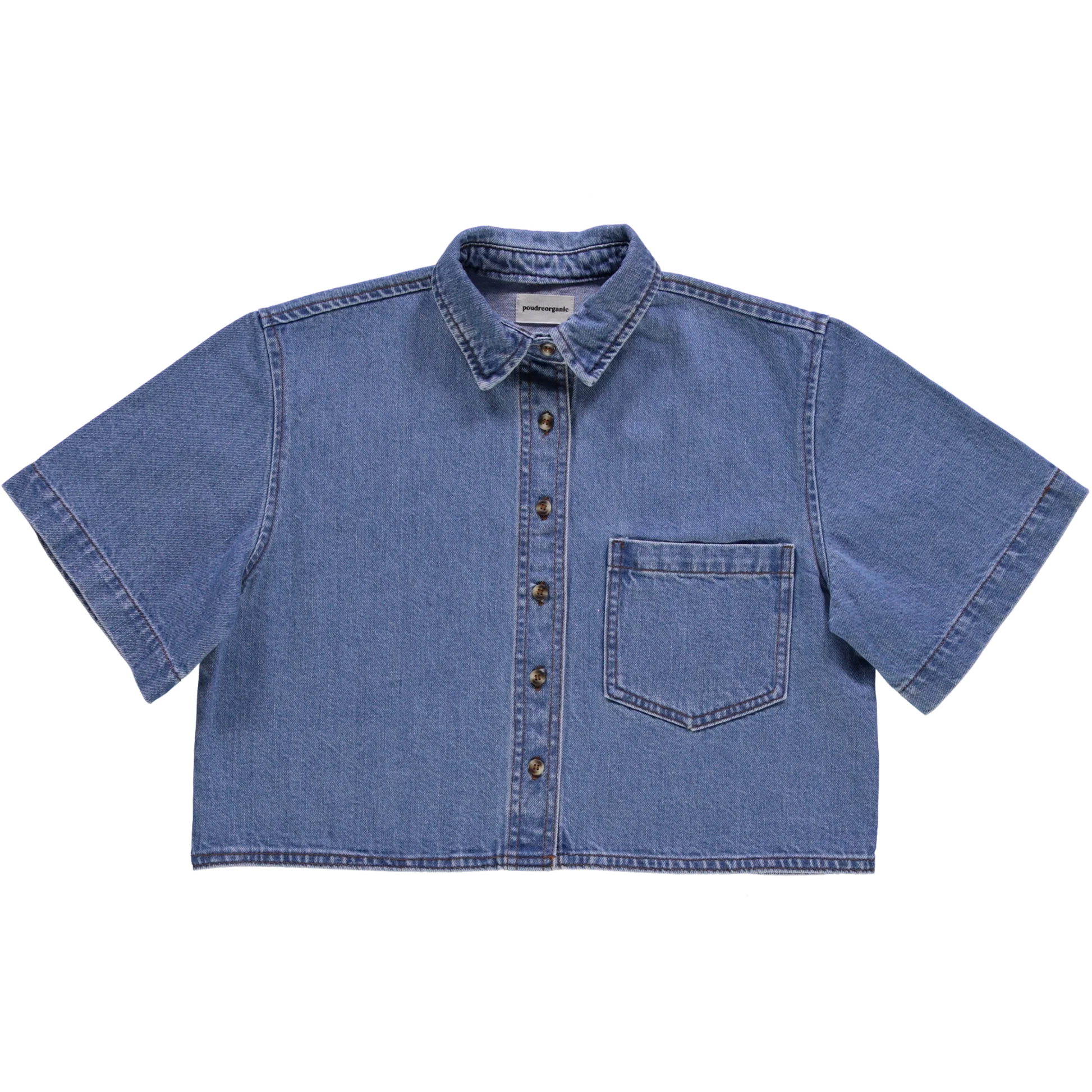 Chemise Carvi Denim Bleu