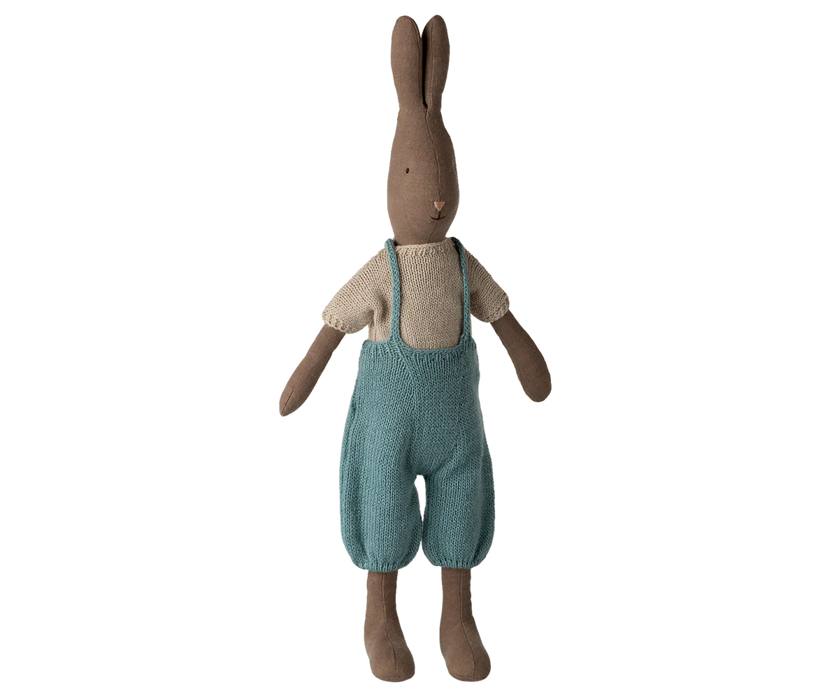 Lapin en salopette et t-shirt maille Taille 3