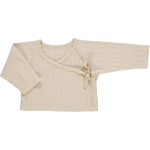 Cache-Coeur Crocus Pointelle Biscotti