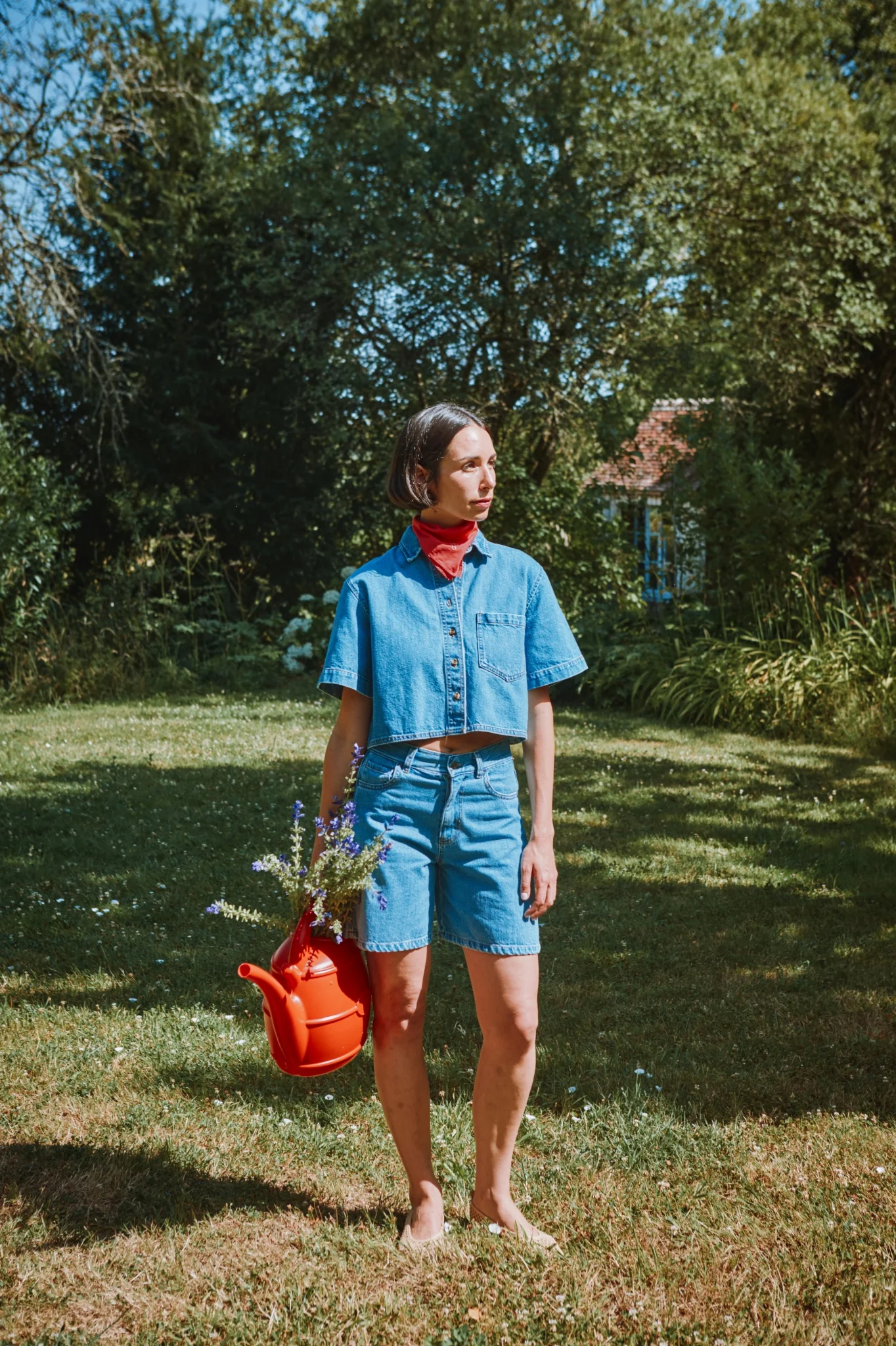 Chemise Carvi Denim Bleu – Image 2