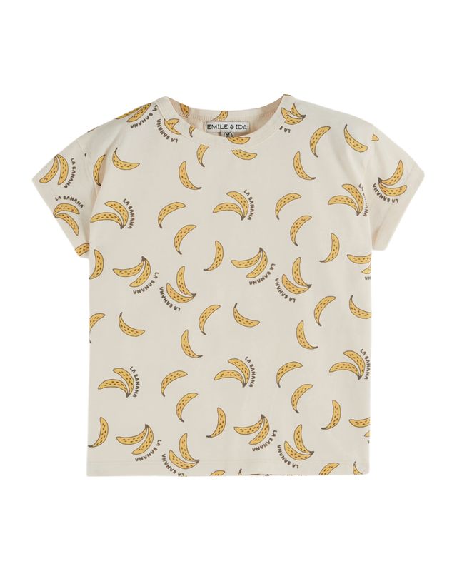 T-Shirt Banane Crème