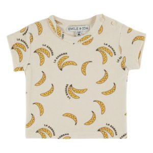 t-shirt banane velours