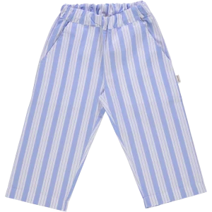 Pantalon Coing Rayures Bleues
