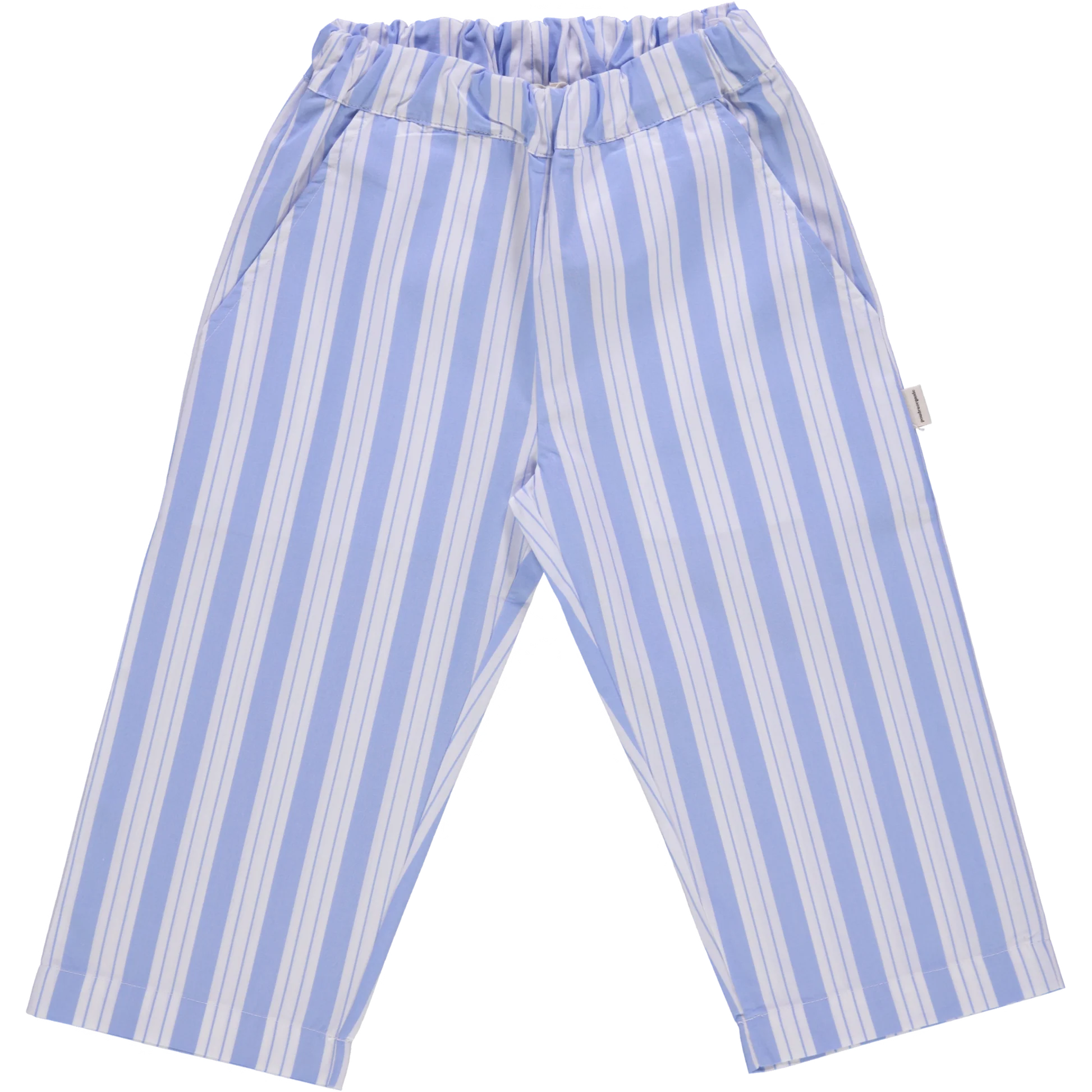 Pantalon Coing Rayures Bleues