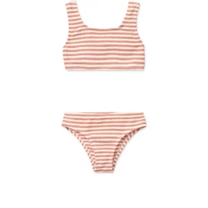 Bikini Rayures Bello - Coral Blush