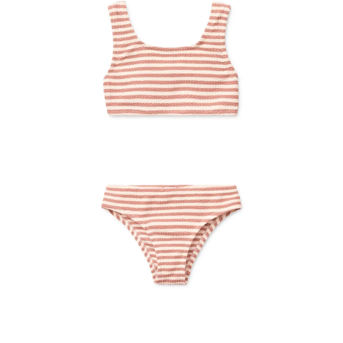Bikini Rayures Bello - Coral Blush