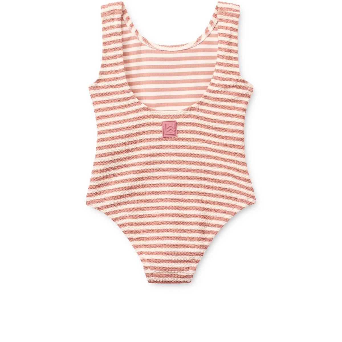 Maillot de de bain Rayures Bianco - Coral Blush – Image 2