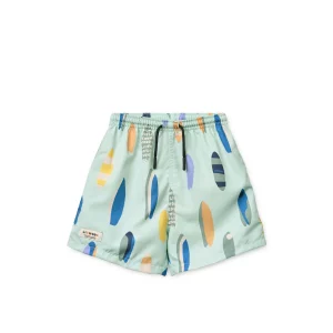 Short de bain Duke - Light Peppermint