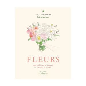 Carnet de coloriages Fleurs