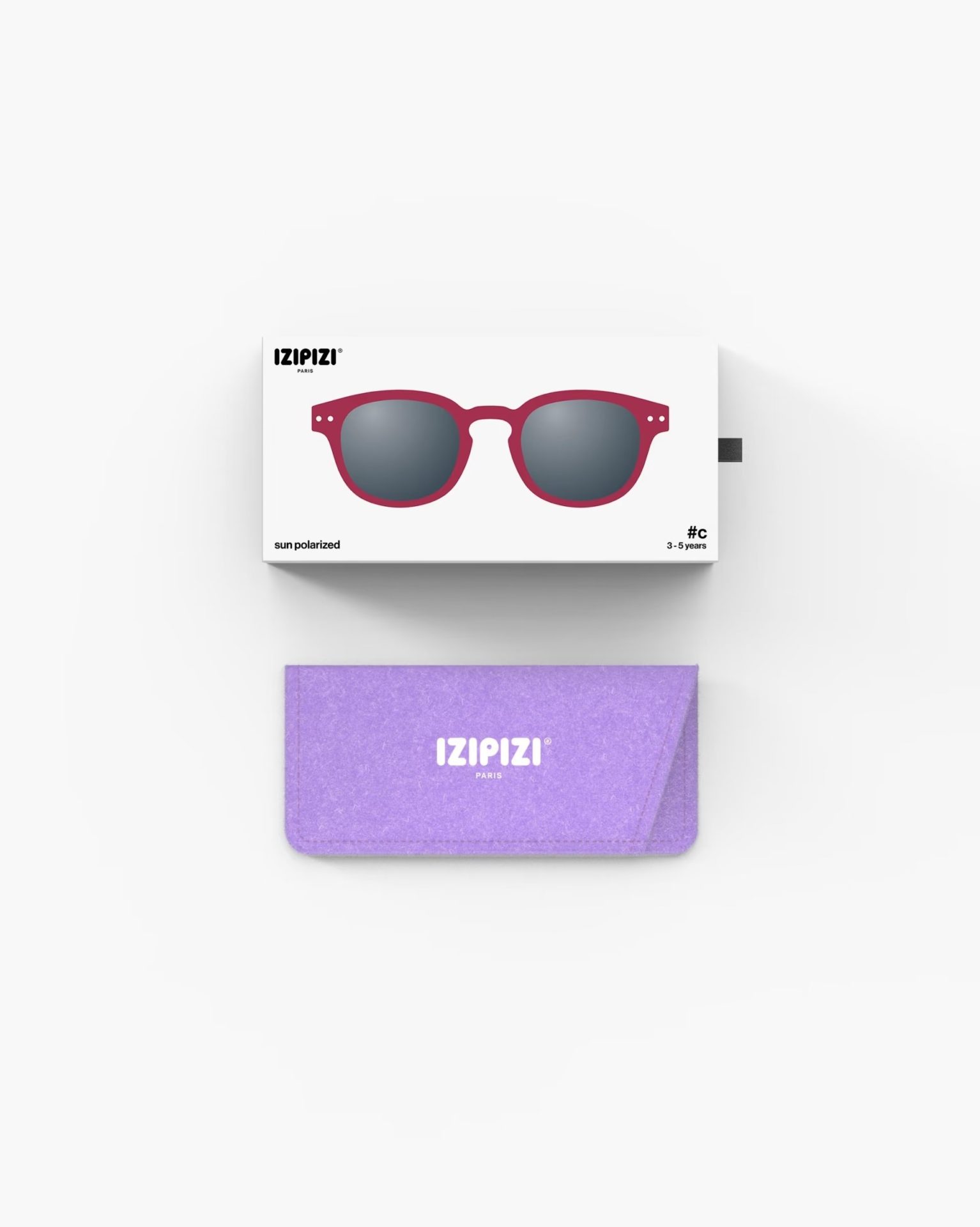 Lunettes Sun Kids 3/5 ans #C Cranberry – Image 3