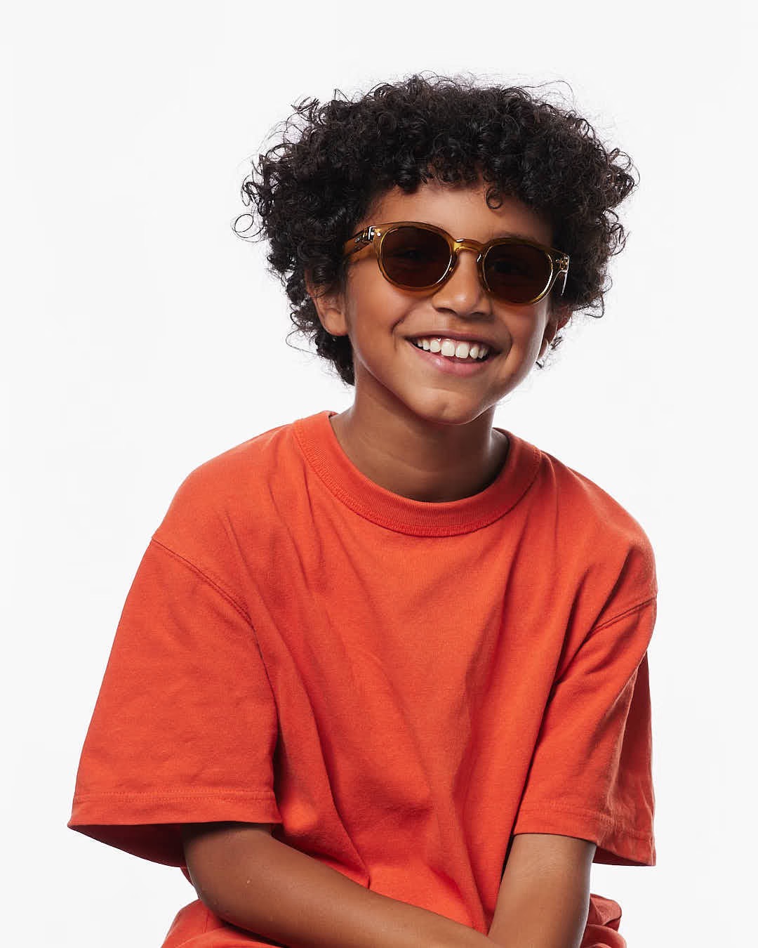 Lunettes Sun Junior 7/11 ans #C Golden Green – Image 2