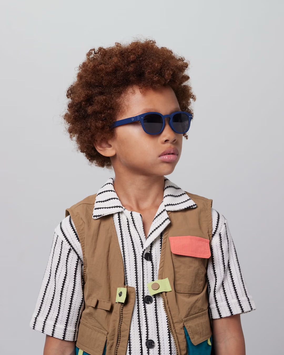 Lunettes Sun Kids 5/7 ans #C Navy Blue – Image 2