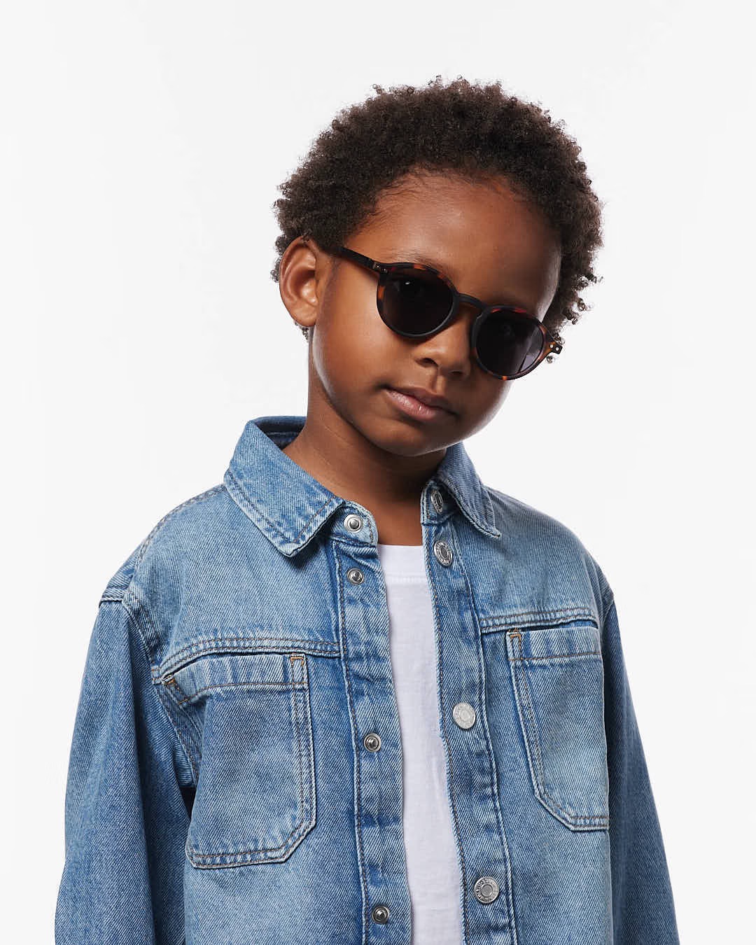 Lunettes Sun Kids 3/5 ans #D Tortoise – Image 2