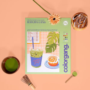 Peinture aux numéros - Matcha Gang