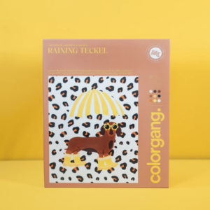 Peinture aux numéros - Raining Teckel