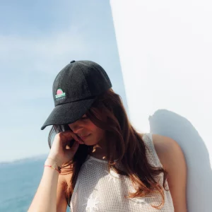 CASQUETTE SUNNY DENIM NOIR 23 DEGRES