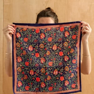 PETIT FOULARD MINA INDIGO BELLEMME