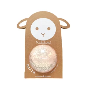 Balle de manipulation Bulle Rose 10 cm