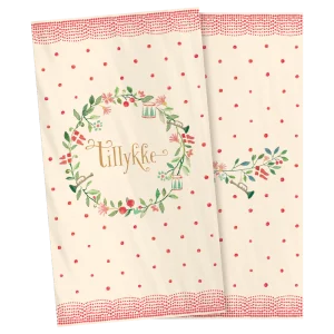Serviette de table Large Tillykke