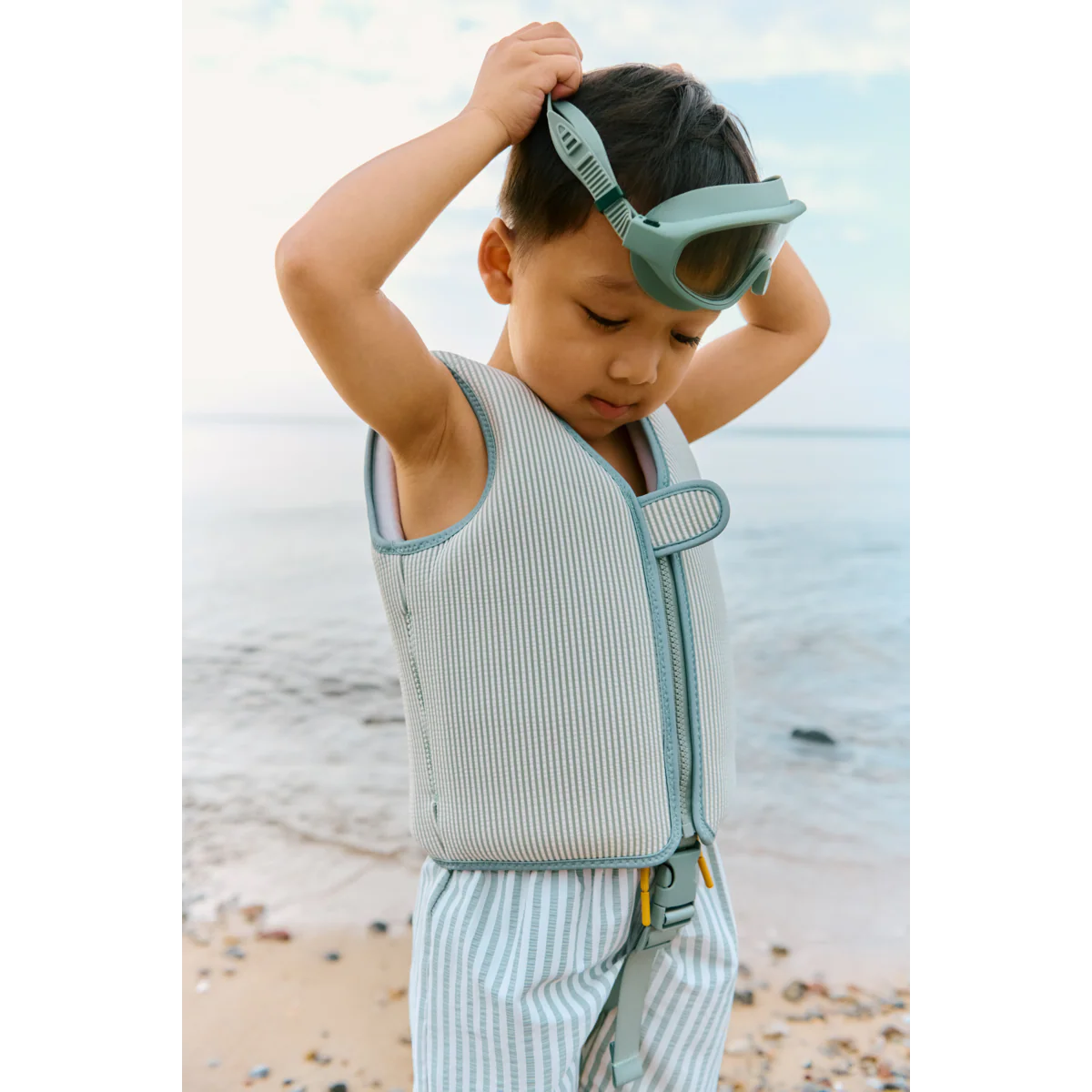 Gilet de natation Dove Rayures Peppermint – Image 4