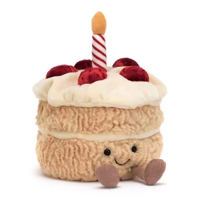 Peluche Amuseables Gâteau d'anniversaire