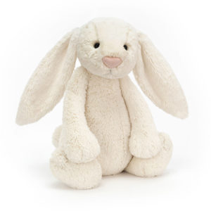Peluche Lapin Bashful Crème Géant
