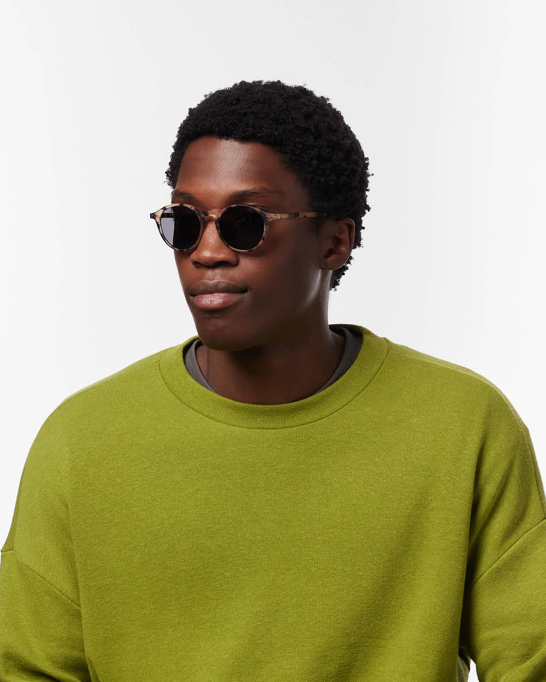 Lunettes Sun Adulte #D Light Tortoise – Image 2